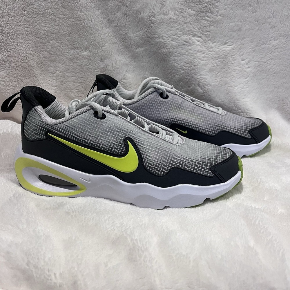 NEW Size 6Y - Nike Air Max Nova Vast Grey Anthracite Volt FN4446-103 School Shoe